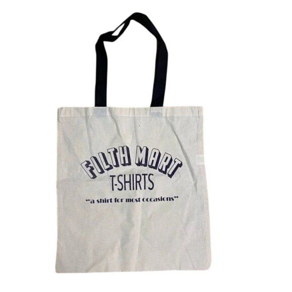 Filth Mart Raw Canvas Tote in Beige